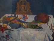 Paul Gauguin Still Life with Parrots Spain oil painting artist